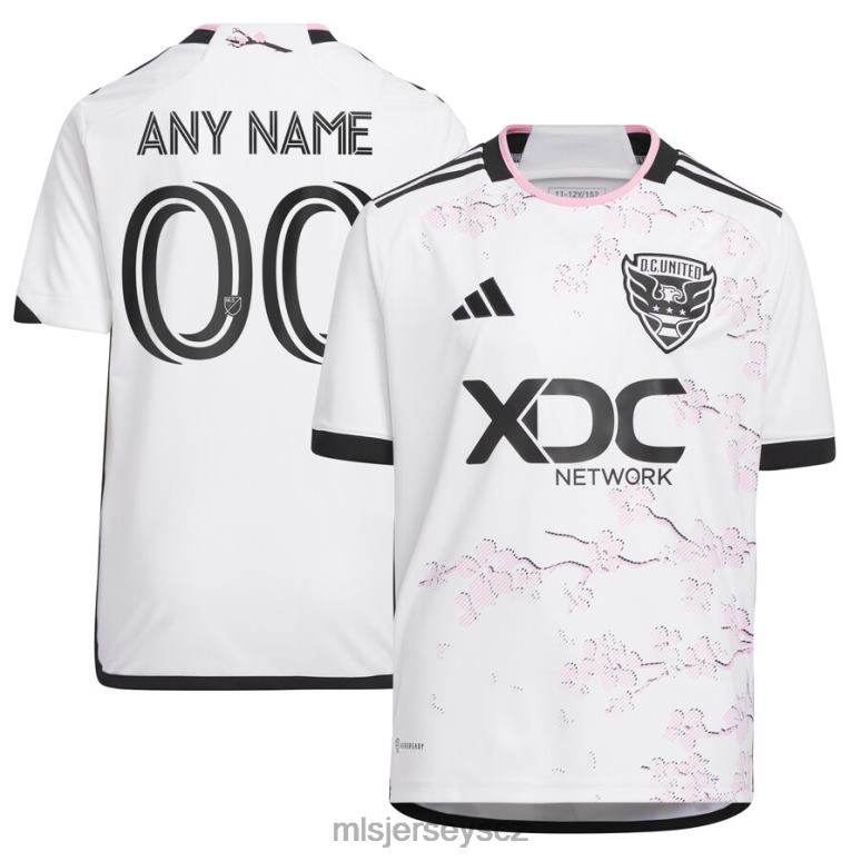 MLS Jerseys DC. united adidas white 2023 the cherry bloss kit replika custom jersey děti trikot ZN2H0134