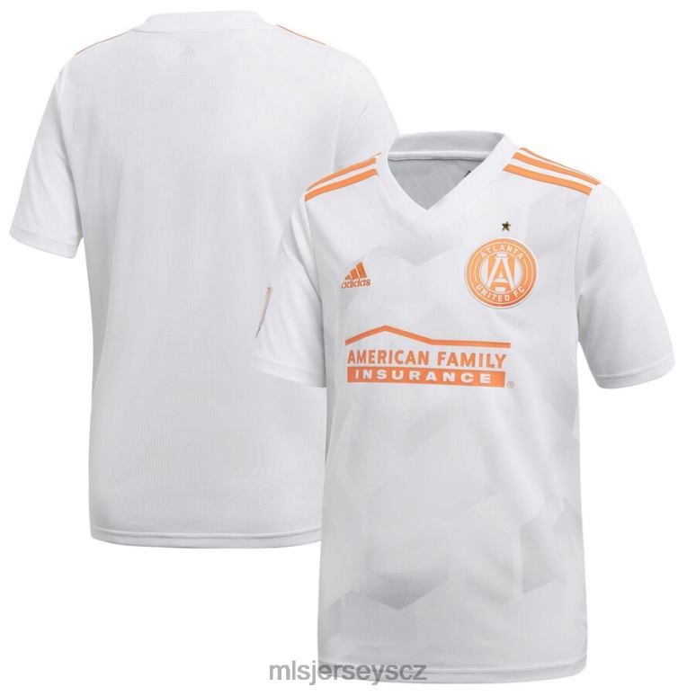 MLS Jerseys Replika venkovního dresu atlanta united fc adidas white 2019 děti trikot ZN2H0666