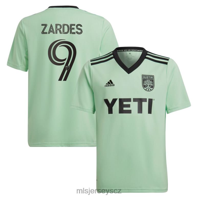 MLS Jerseys austin fc gyasi zardes adidas mint 2023 souprava sentimiento replika hráčského dresu děti trikot ZN2H01186