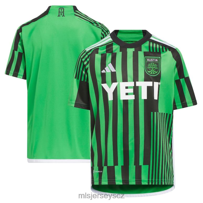 MLS Jerseys Replika dresu austin fc adidas green 2023 sady las voces děti trikot ZN2H037