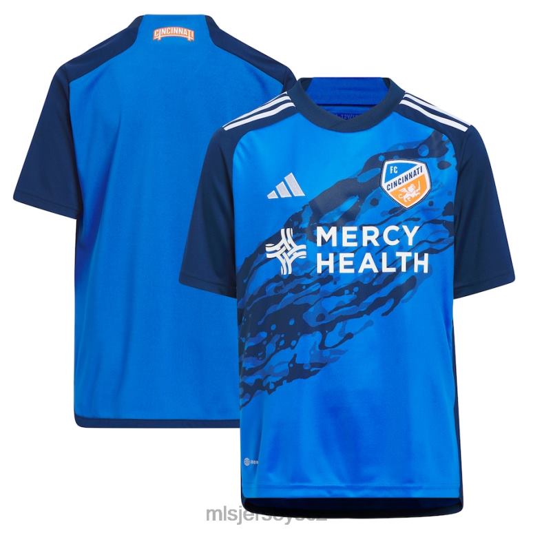 MLS Jerseys fc cincinnati adidas blue 2023 river kit replika dresu děti trikot ZN2H0107