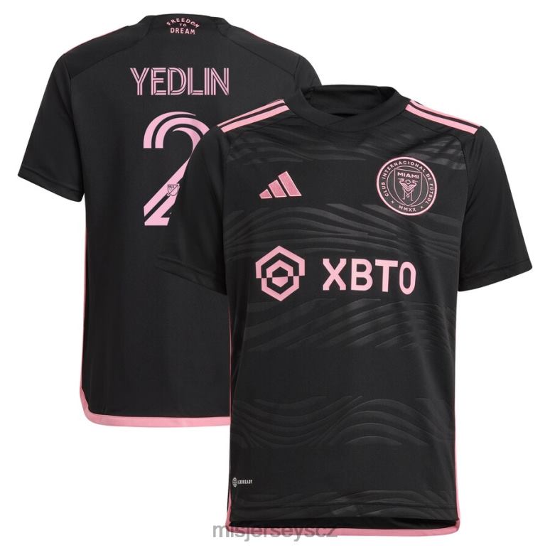 MLS Jerseys Inter miami cf deandre yedlin adidas black 2023 la noche replika hráčského dresu děti trikot ZN2H01022