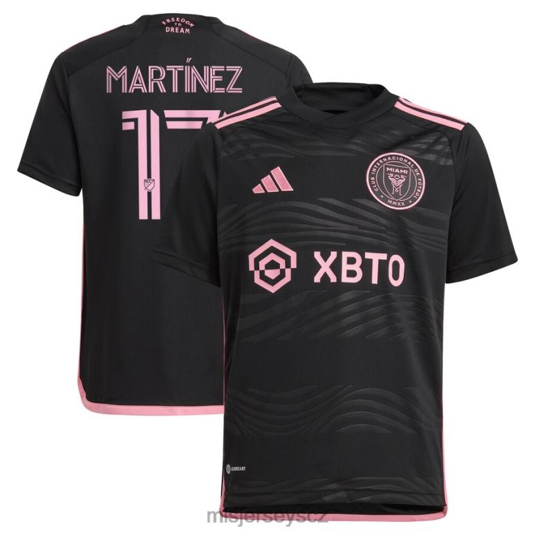 MLS Jerseys inter miami cf josef martinez adidas black 2023 la noche replika hráčského dresu děti trikot ZN2H0295