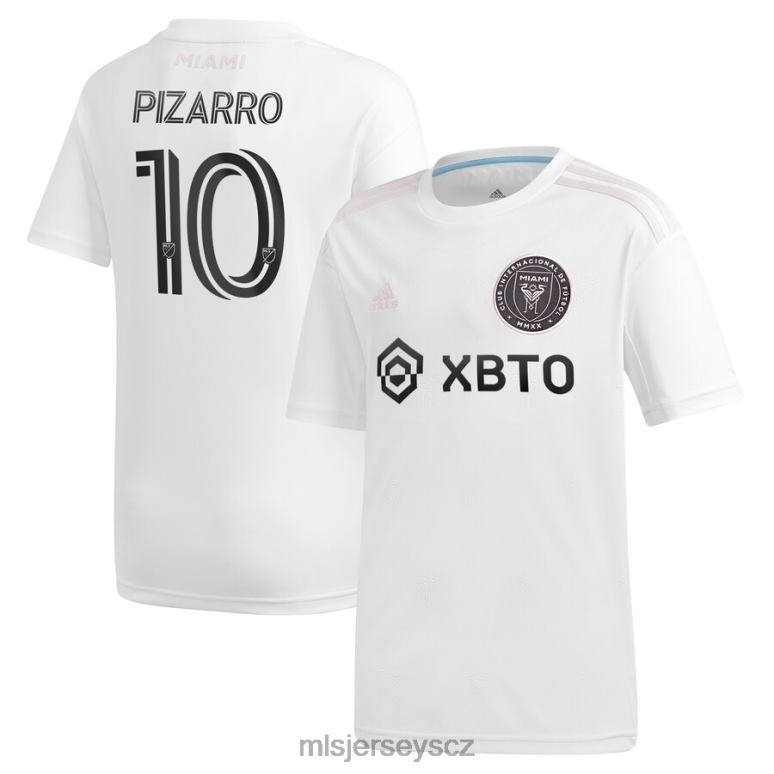 MLS Jerseys inter miami cf rodolfo pizarro adidas white 2020 primární replika dresu děti trikot ZN2H01097