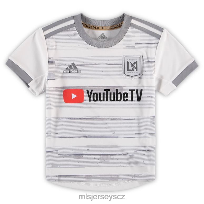 MLS Jerseys venkovní replika dresu lafc adidas white 2020 děti trikot ZN2H0499