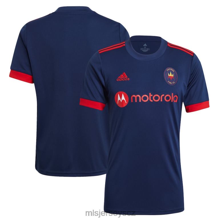 MLS Jerseys Primární replika dresu chicago fire adidas navy 2021 muži trikot ZN2H0211