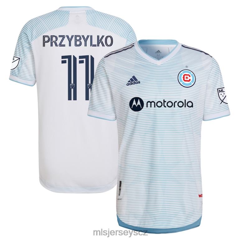 MLS Jerseys chicago fire adidas white 2022 kit autentický hráčský dres muži trikot ZN2H01523