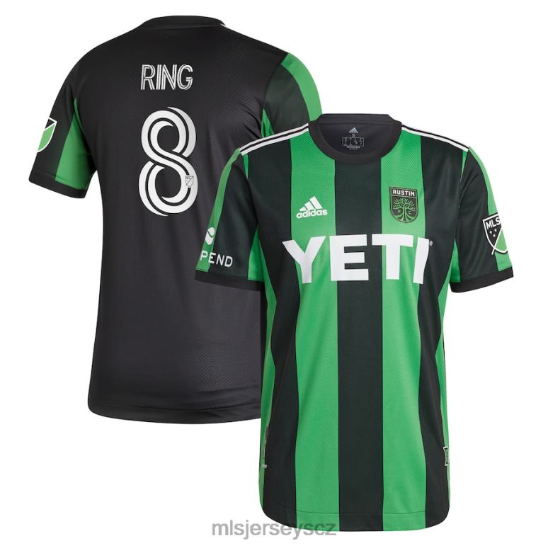 MLS Jerseys austin fc alexander ring adidas black 2021 primární autentický dres muži trikot ZN2H0530