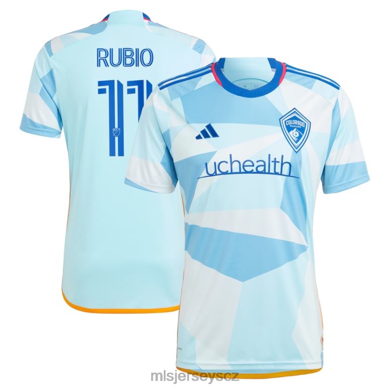 MLS Jerseys colorado rapids diego rubio adidas světle modrý 2023 nový denní kit replika dresu muži trikot ZN2H0721