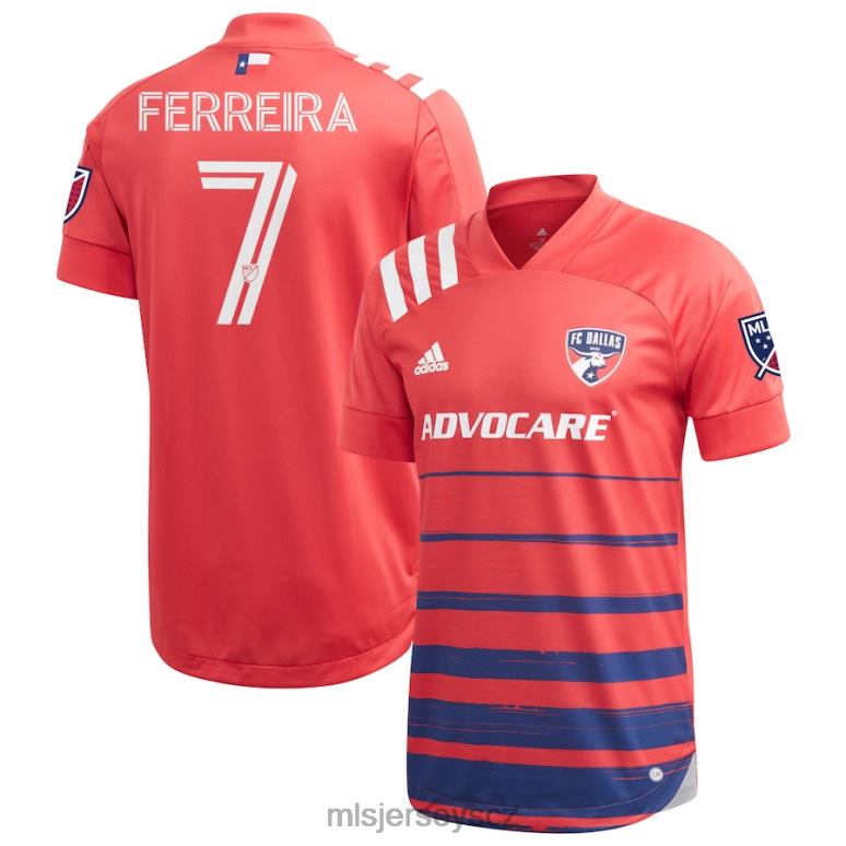 MLS Jerseys fc dallas jesus ferreira adidas red 2020 legacy eqt autentický dres muži trikot ZN2H01220