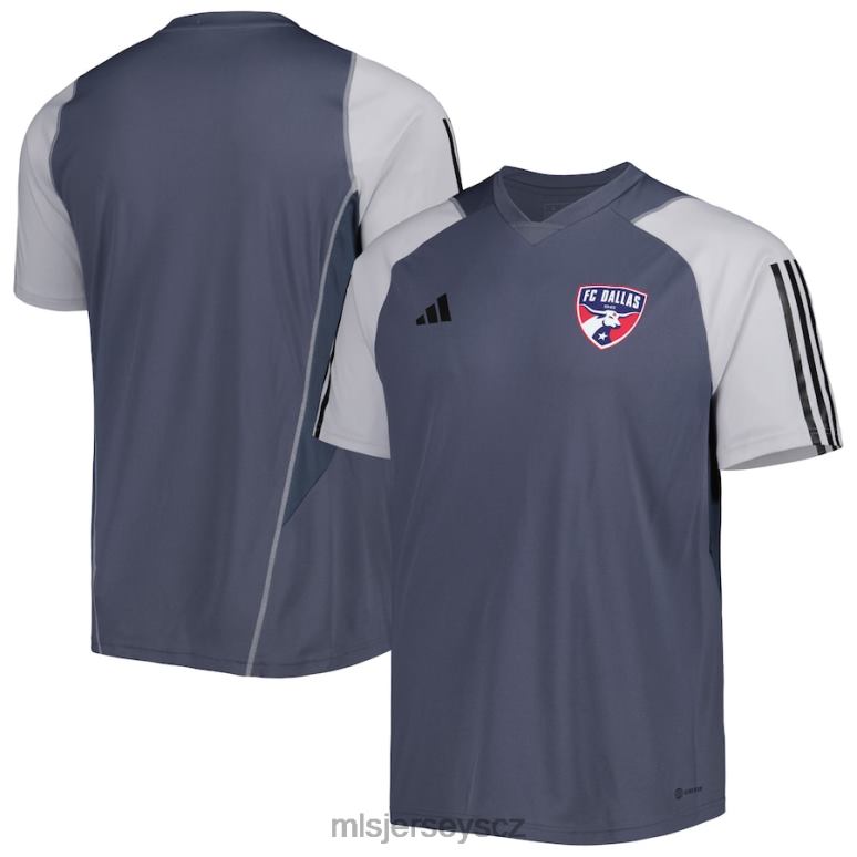 MLS Jerseys Tréninkový dres fc dallas adidas šedý 2023 na hřišti muži trikot ZN2H0432