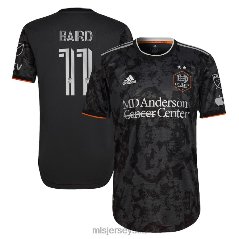 MLS Jerseys Houston dynamo fc corey baird adidas black 2023 the bayou city autentický hráčský dres muži trikot ZN2H01173