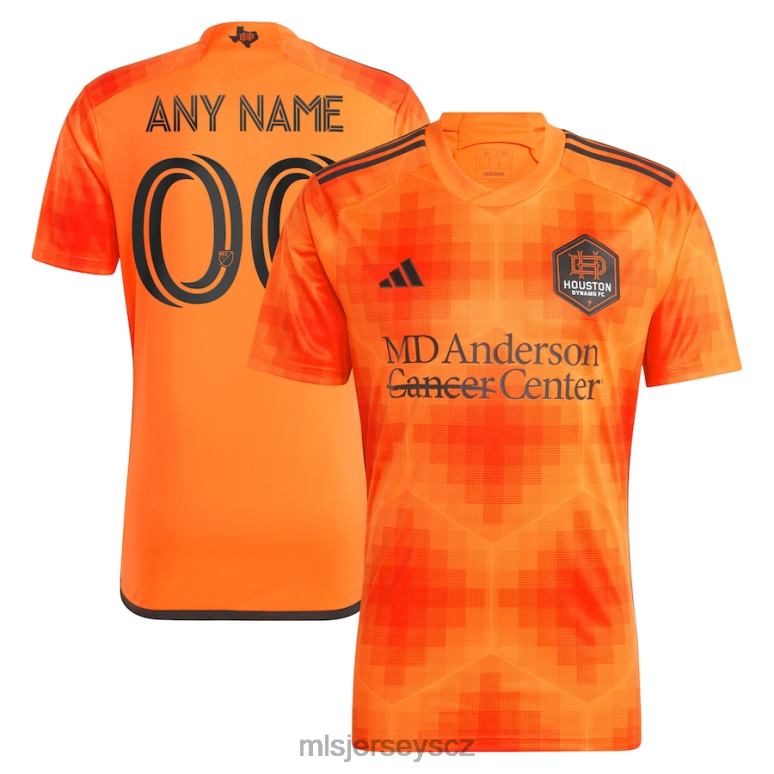 MLS Jerseys houston dynamo fc adidas orange 2023 el sol replika custom dresu muži trikot ZN2H0500