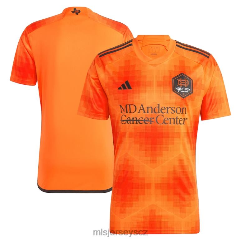 MLS Jerseys houston dynamo fc adidas orange 2023 el sol replika dresu muži trikot ZN2H053