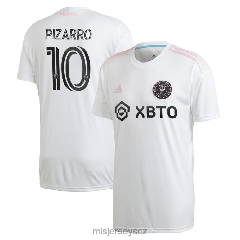 MLS Jerseys Inter miami cf adidas white 2020 primární replika hráčského dresu muži trikot ZN2H01504