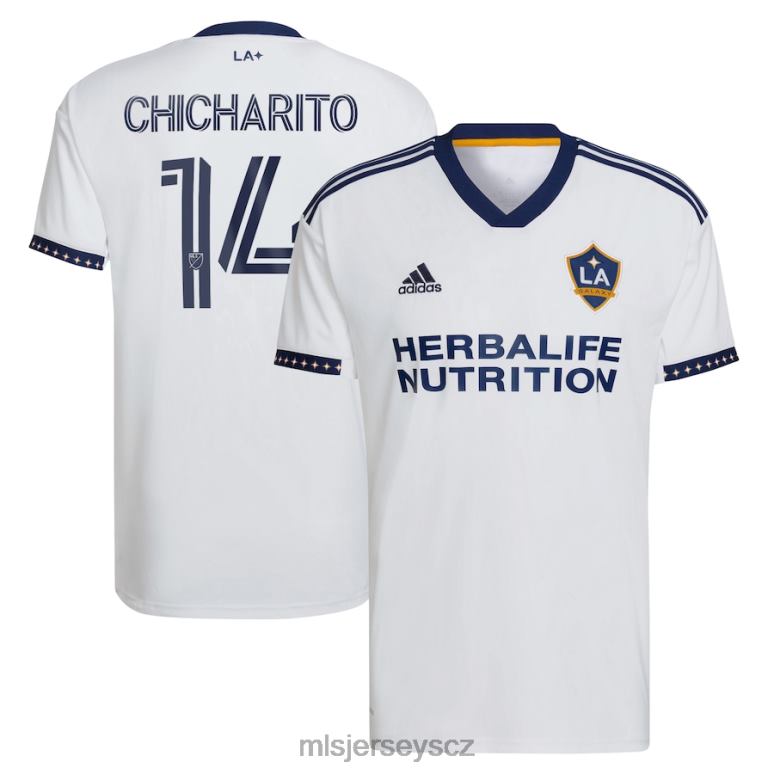 MLS Jerseys la galaxy chicharito adidas white 2022 city of dreams kit replika hráčského dresu muži trikot ZN2H0308