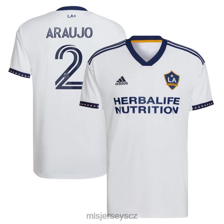 MLS Jerseys la galaxy julian araujo adidas white 2022 city of dreams kit replika hráčského dresu muži trikot ZN2H01222