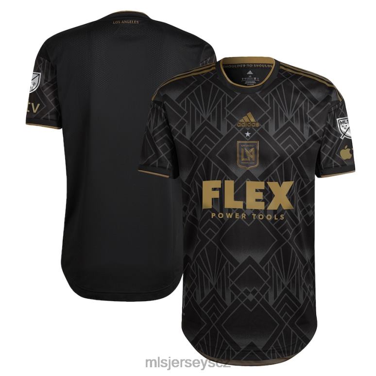 MLS Jerseys Autentický dres lafc adidas black 2023 k pětiletému výročí muži trikot ZN2H010