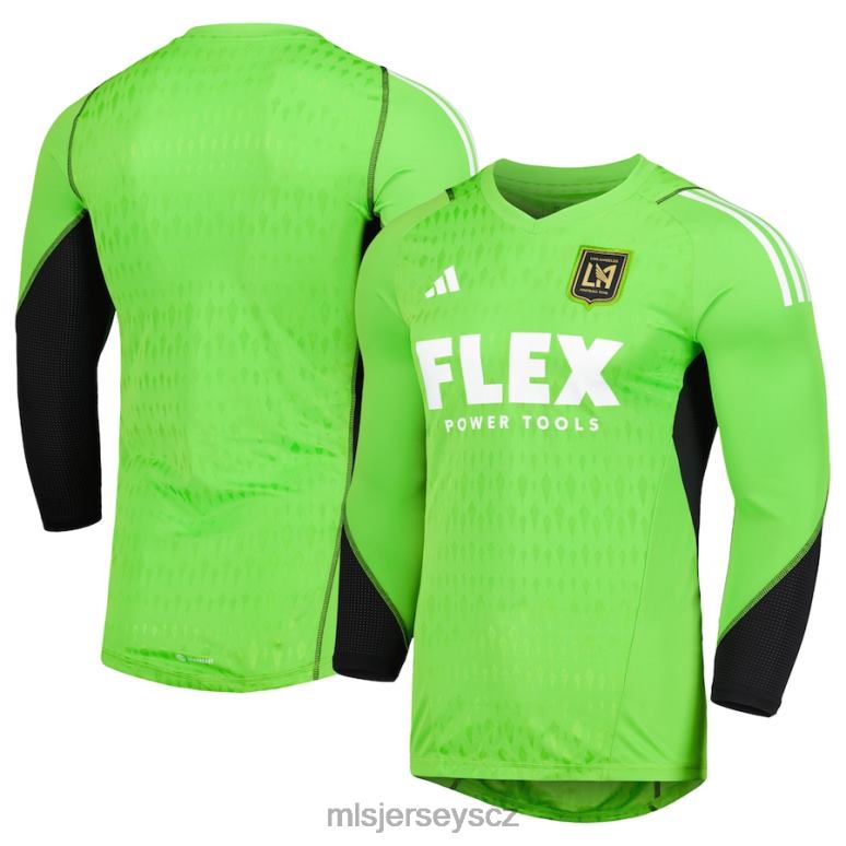 MLS Jerseys lafc adidas zelená 2023 brankářská replika dresu s dlouhým rukávem muži trikot ZN2H0405
