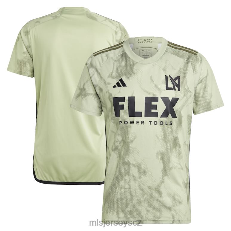 MLS Jerseys lafc adidas zelená 2023 replika dresu s kouřovou clonou muži trikot ZN2H059