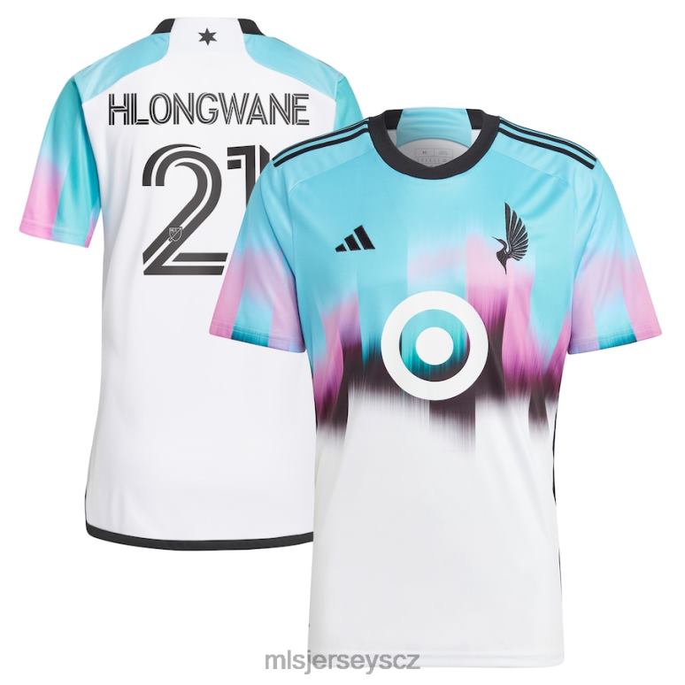 MLS Jerseys minnesota united fc bongokuhle hlongwane adidas white 2023 the Northern Lights kit replika dresu muži trikot ZN2H01176