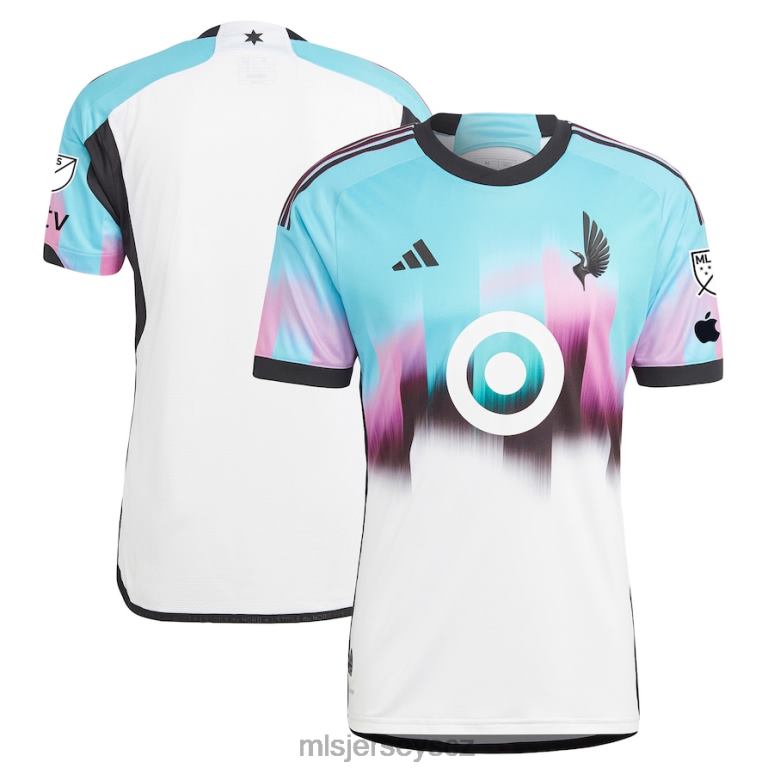 MLS Jerseys autentický dres minnesota united fc adidas white 2023 set Northern Lights muži trikot ZN2H020