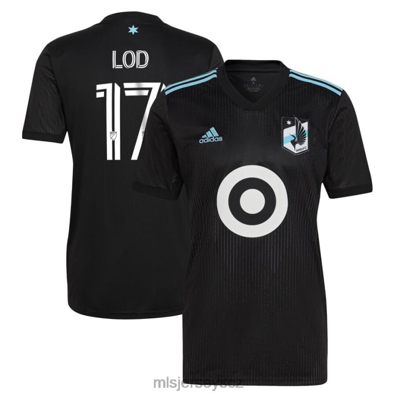 MLS Jerseys minnesota united fc robin lod adidas black 2022 minnesota night kit replika hráčského dresu muži trikot ZN2H01013