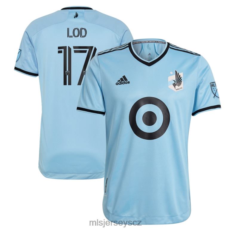 MLS Jerseys minnesota united fc robin lod adidas světle modrý 2021 the river kit autentický hráčský dres muži trikot ZN2H01464