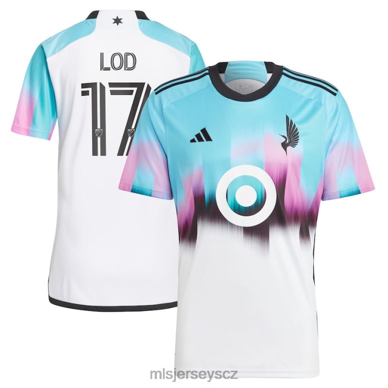 MLS Jerseys minnesota united fc robin lod adidas white 2023 the Northern Lights kit replika dresu muži trikot ZN2H0338