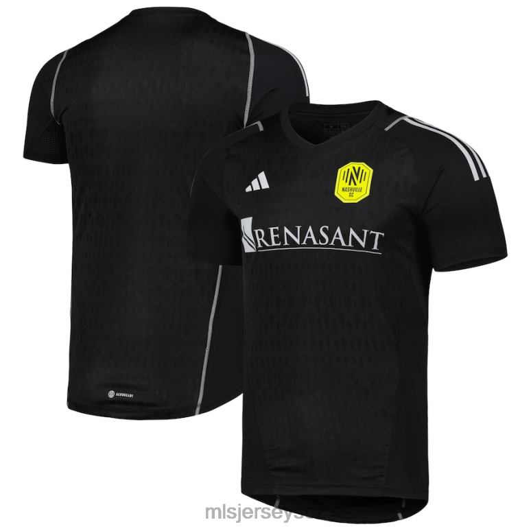MLS Jerseys Replika brankářského dresu nashville sc adidas black 2023 muži trikot ZN2H0482