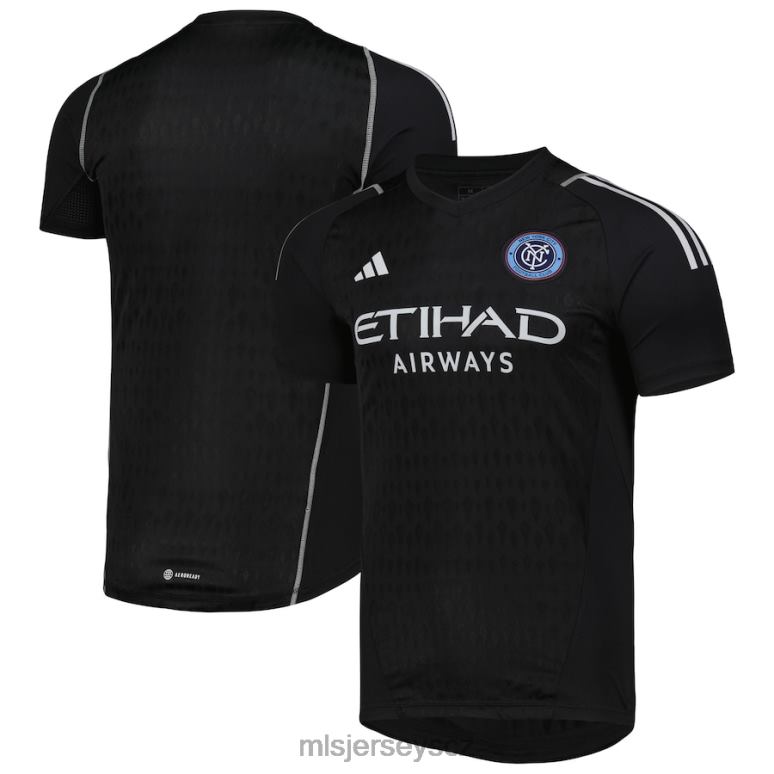 MLS Jerseys Replika brankářského dresu new york city adidas černá 2023 muži trikot ZN2H0268