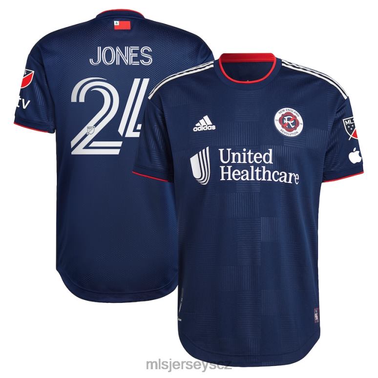MLS Jerseys nová anglická revoluce dejuan jones adidas navy 2023 autentický hráčský dres liberty kit muži trikot ZN2H0877