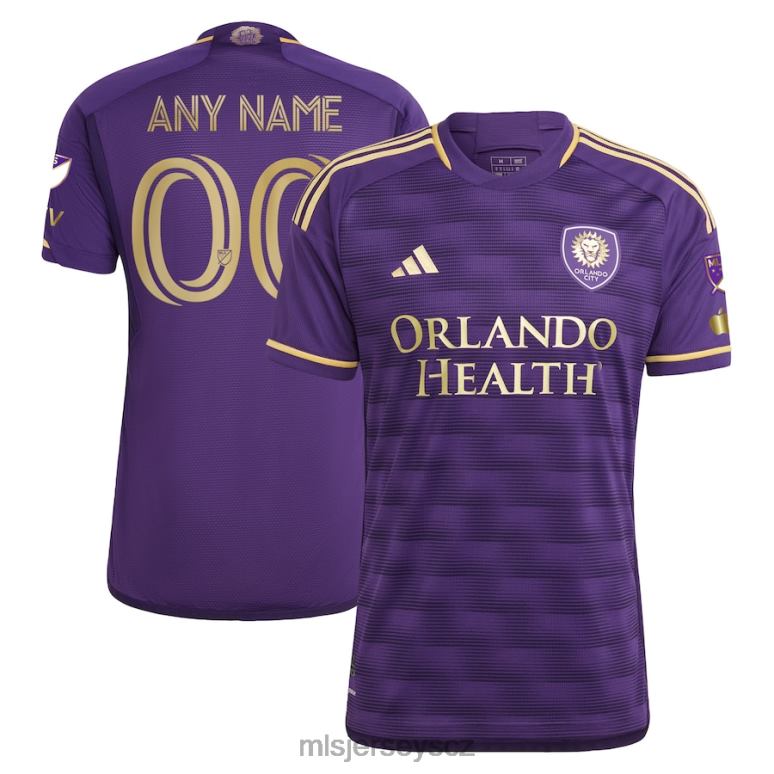 MLS Jerseys orlando city sc adidas purple 2023 nástěnná sada autentický dres na míru muži trikot ZN2H01524