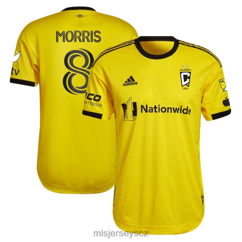 MLS Jerseys Columbus crew aidan morris adidas žlutá 2023 zlatá standardní sada autentický hráčský dres muži trikot ZN2H0965