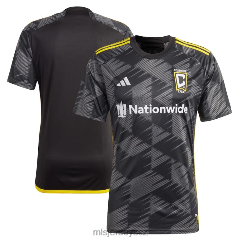 MLS Jerseys Columbus crew adidas black 2023 velocity kit replika dresu muži trikot ZN2H070