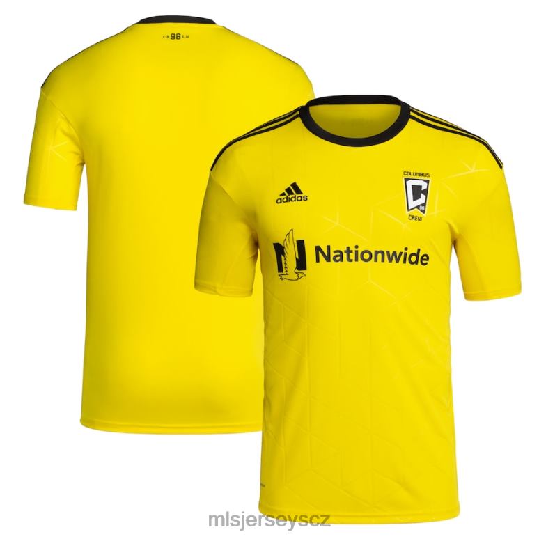 MLS Jerseys Columbus crew adidas žlutá 2022 zlatá standardní sada replika prázdného dresu muži trikot ZN2H0163
