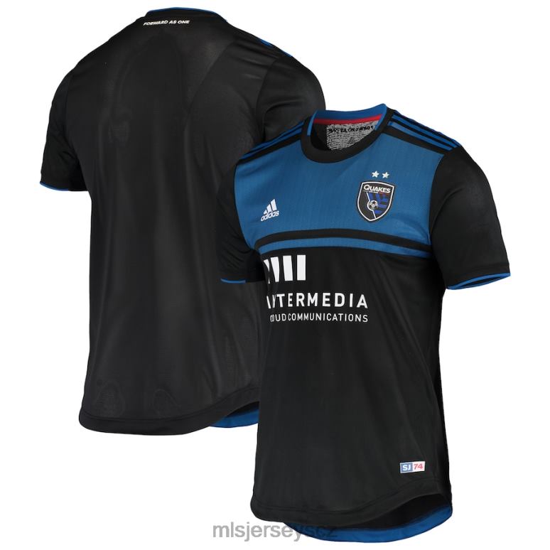 MLS Jerseys san jose zemětřesení adidas černý autentický primární výkon dres muži trikot ZN2H01529