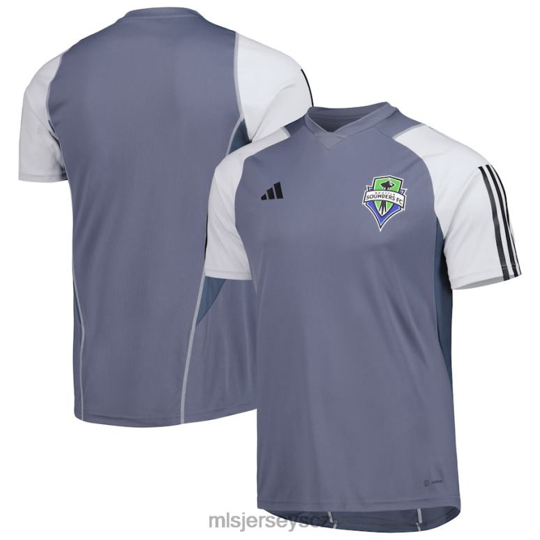 MLS Jerseys seattle sounders fc adidas šedý 2023 tréninkový dres na hřiště muži trikot ZN2H0293