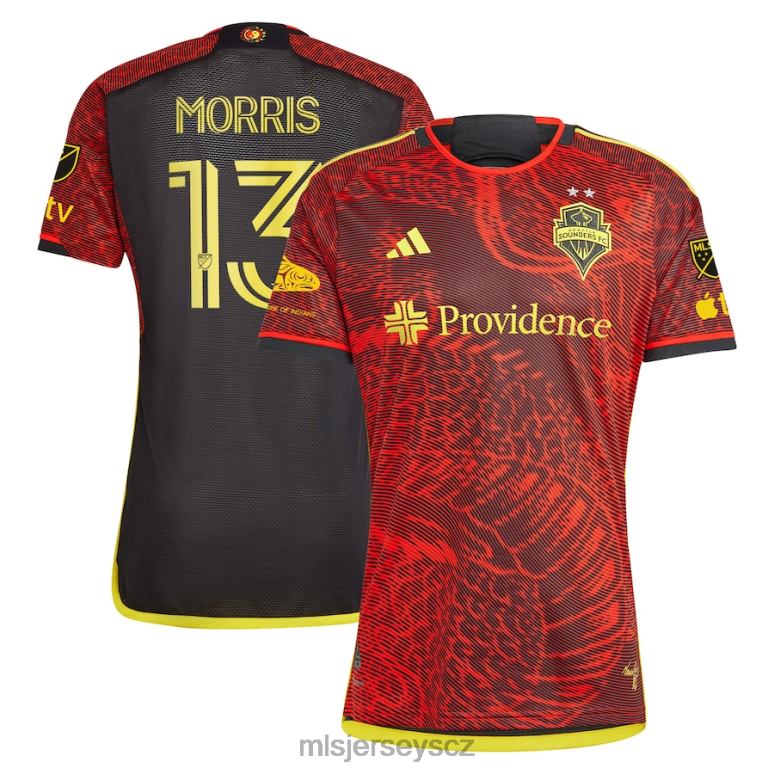 MLS Jerseys Seattle sounders fc jordan morris adidas red 2023 the bruce lee kit autentický dres muži trikot ZN2H046