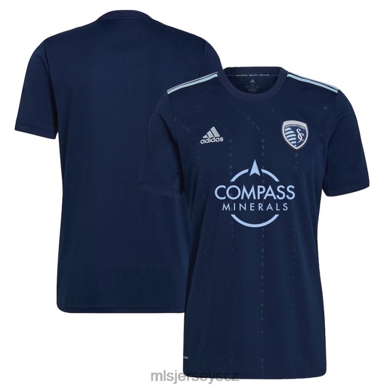 MLS Jerseys sportovní kansas city adidas blue 2022 state line 3.0 replika prázdného dresu muži trikot ZN2H0558