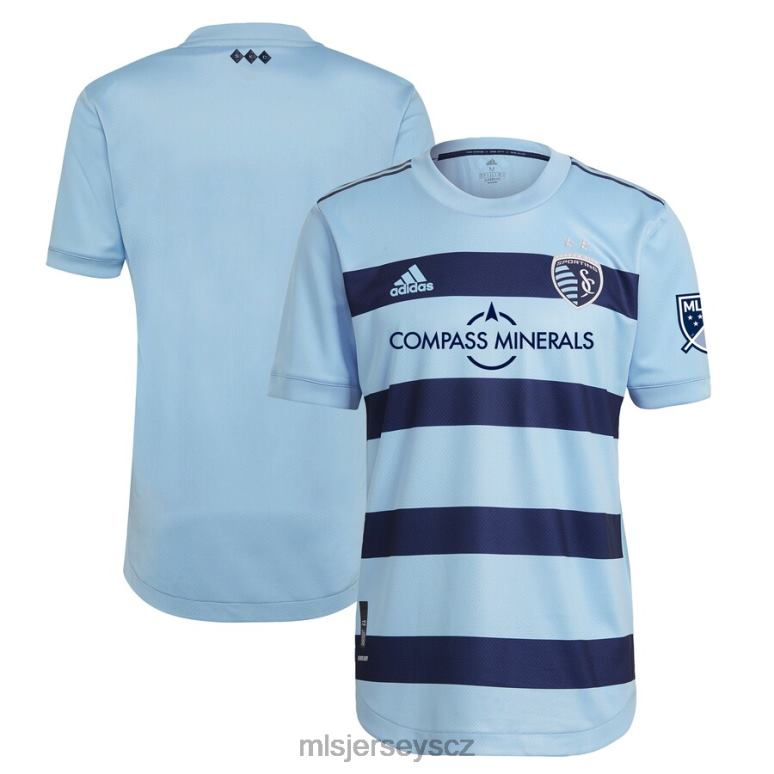 MLS Jerseys sportovní kansas city adidas světle modrý 2021 primární autentický prázdný dres muži trikot ZN2H01141
