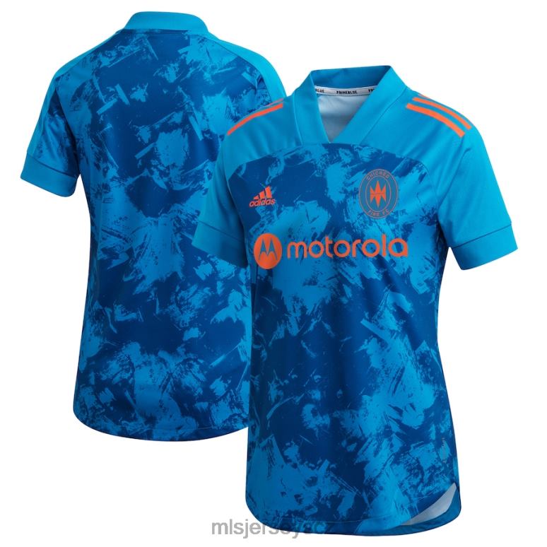 MLS Jerseys chicago fire adidas blue 2021 primeblue replika dresu ženy trikot ZN2H01117