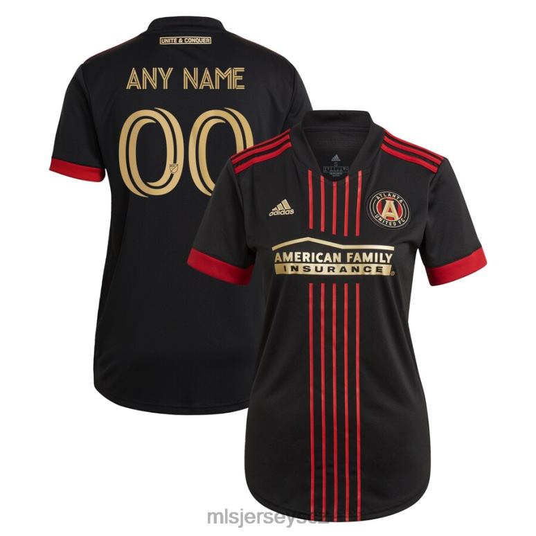 MLS Jerseys atlanta united fc adidas black 2021 blvck kit replika vlastního dresu ženy trikot ZN2H0254