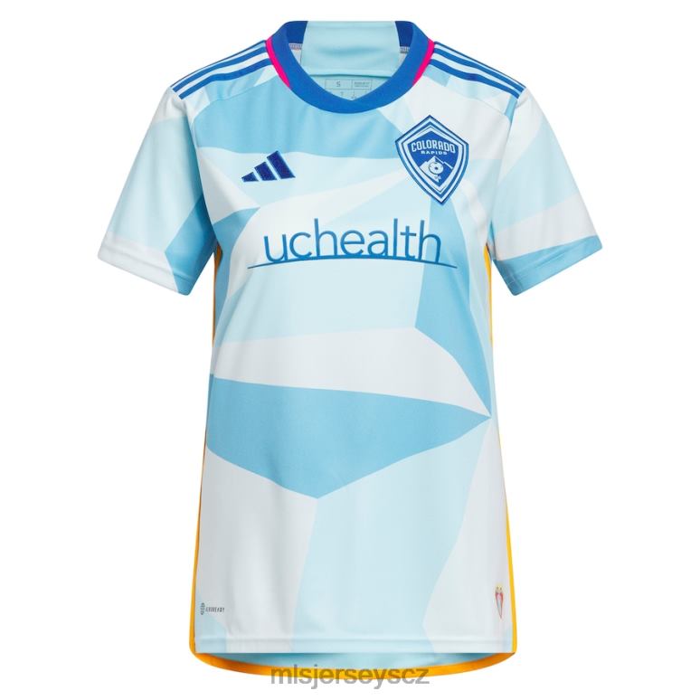 MLS Jerseys colorado rapids adidas světle modrý 2023 nový denní kit replika custom dresu ženy trikot ZN2H0515