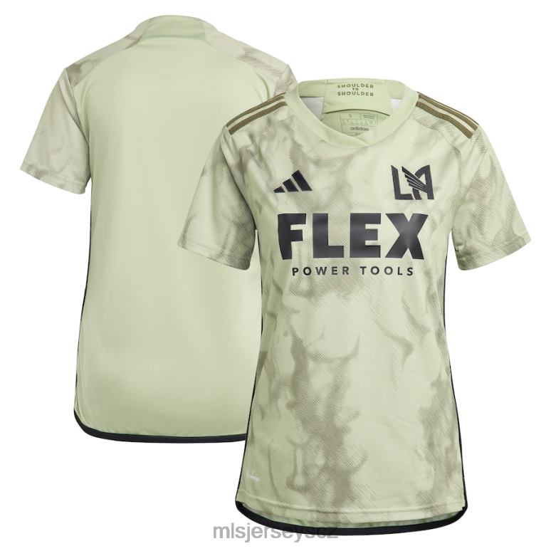 MLS Jerseys lafc adidas zelená 2023 replika dresu s kouřovou clonou ženy trikot ZN2H0129