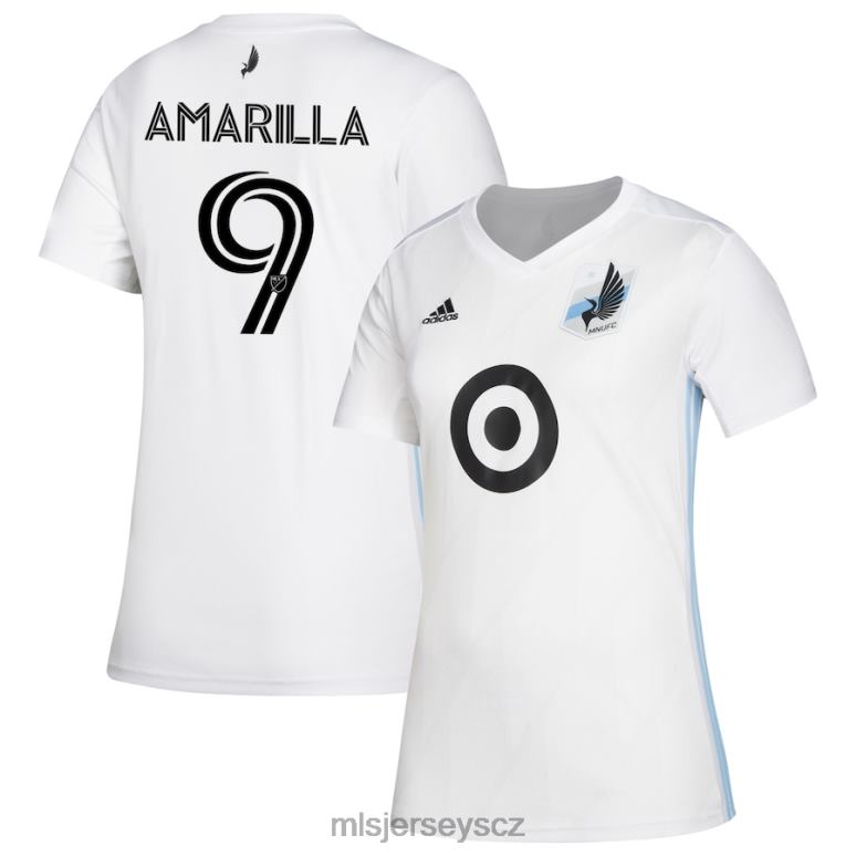MLS Jerseys minnesota united fc luis amarilla adidas white 2020 sekundární replika hráčského dresu ženy trikot ZN2H01419