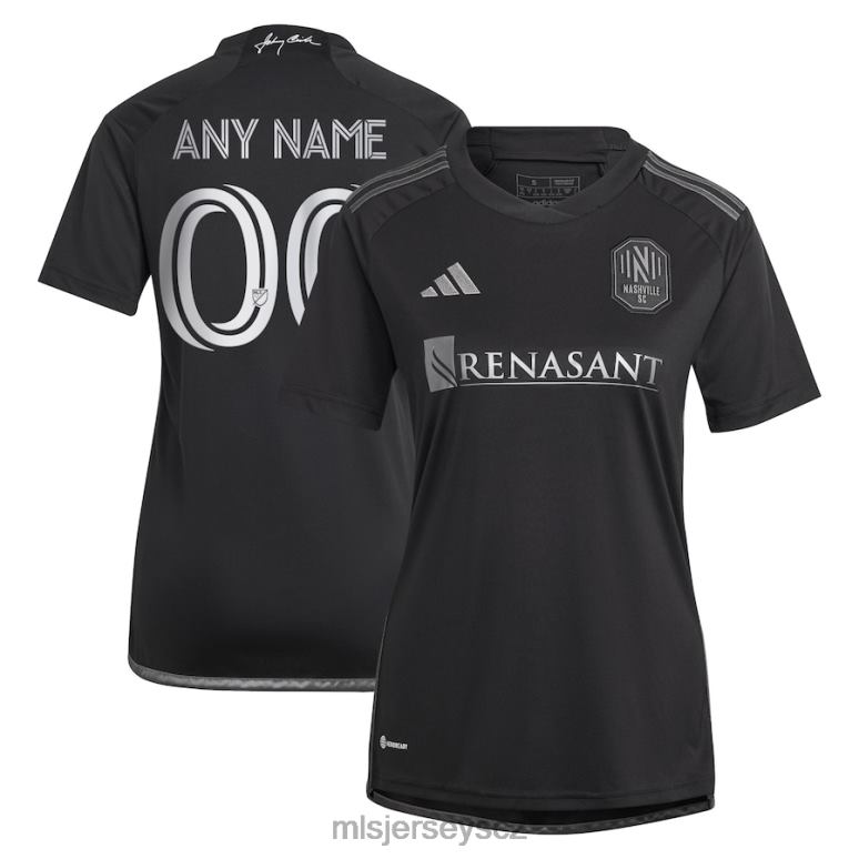 MLS Jerseys nashville sc adidas black 2023 muž v černé soupravě replika zakázkového dresu ženy trikot ZN2H0535