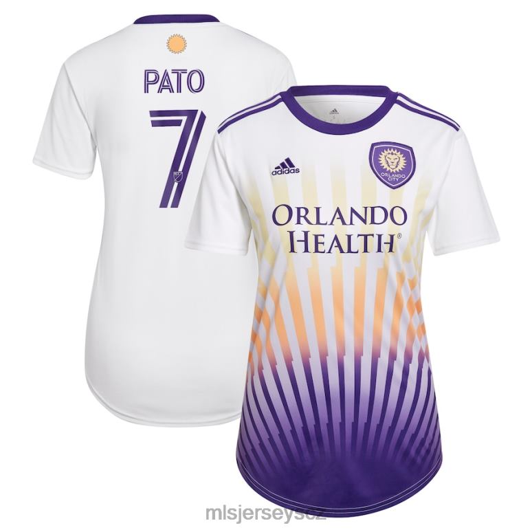 MLS Jerseys orlando city sc alexandre pato adidas white 2022 the sunshine kit replika hráčského dresu ženy trikot ZN2H01328
