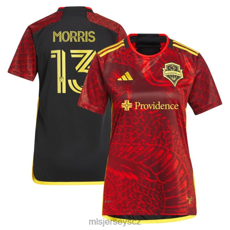MLS Jerseys Seattle sounders fc jordan morris adidas red 2023 the bruce lee kit replika dresu ženy trikot ZN2H0383
