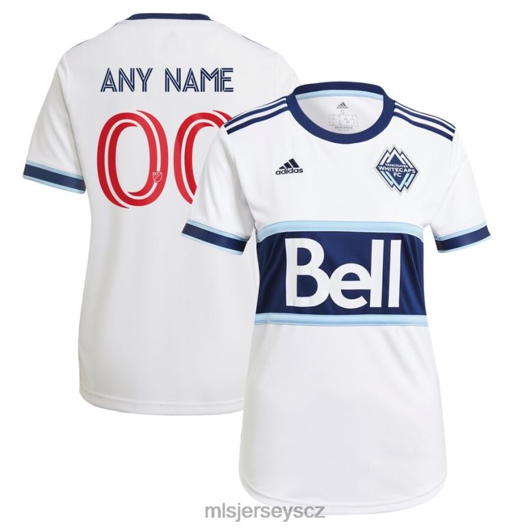 MLS Jerseys Vancouver whitecaps fc adidas white 2021 primární replika zakázkového dresu ženy trikot ZN2H01343